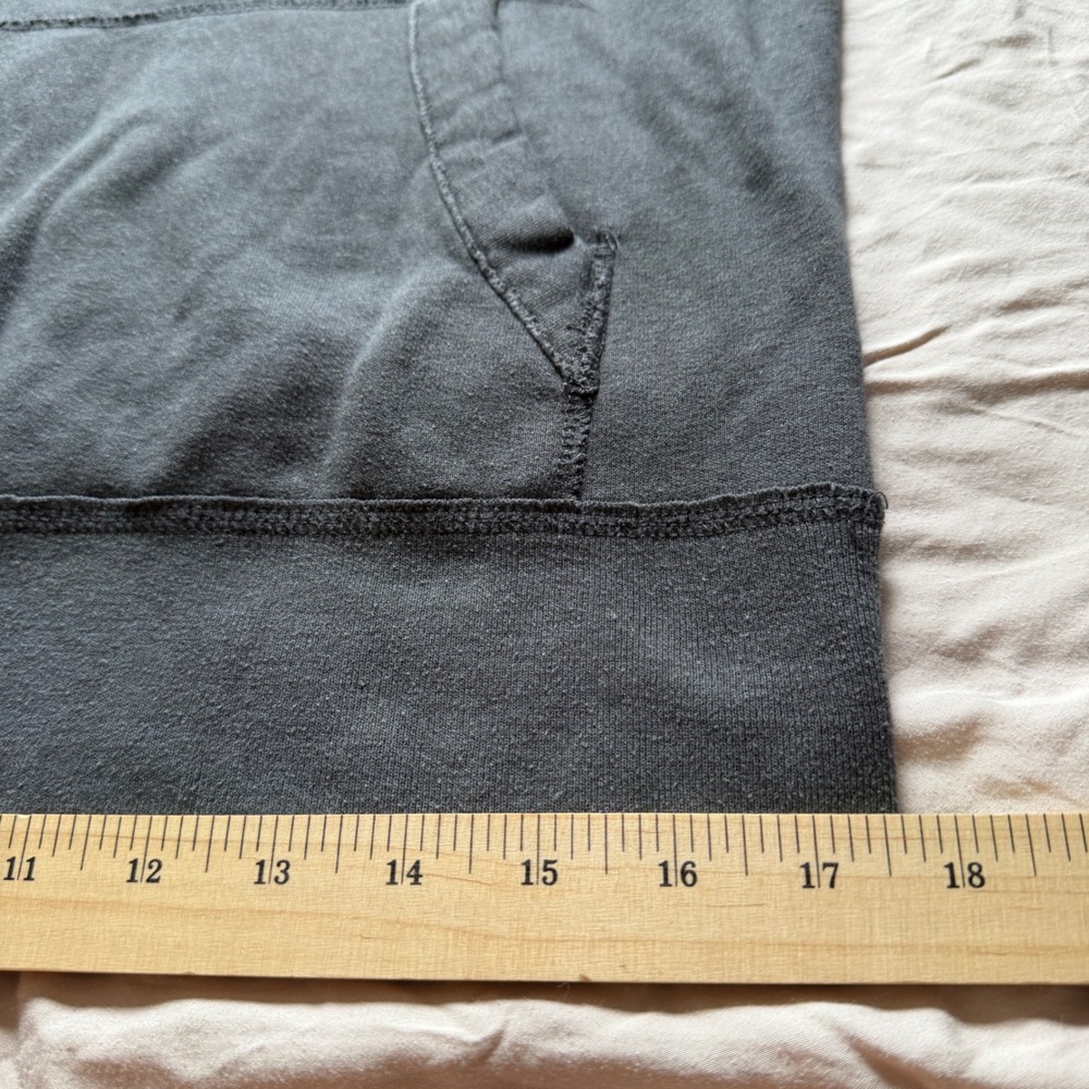 Hollister Mens So Calif Logo Hoodie Gray Pullover Sweatshirt Size M - Picture 9 of 11